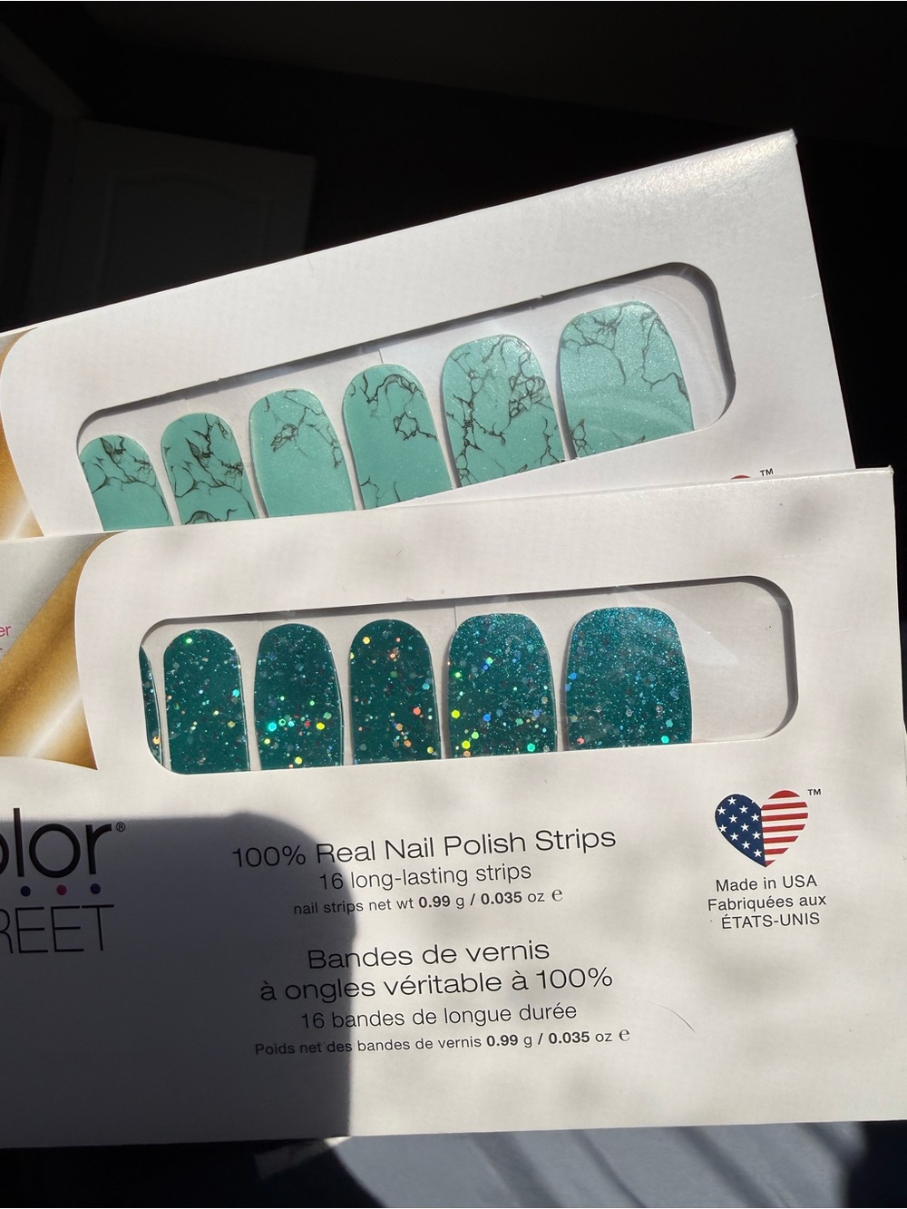 Color Street Caribbean Dream & Mojave Turquoise